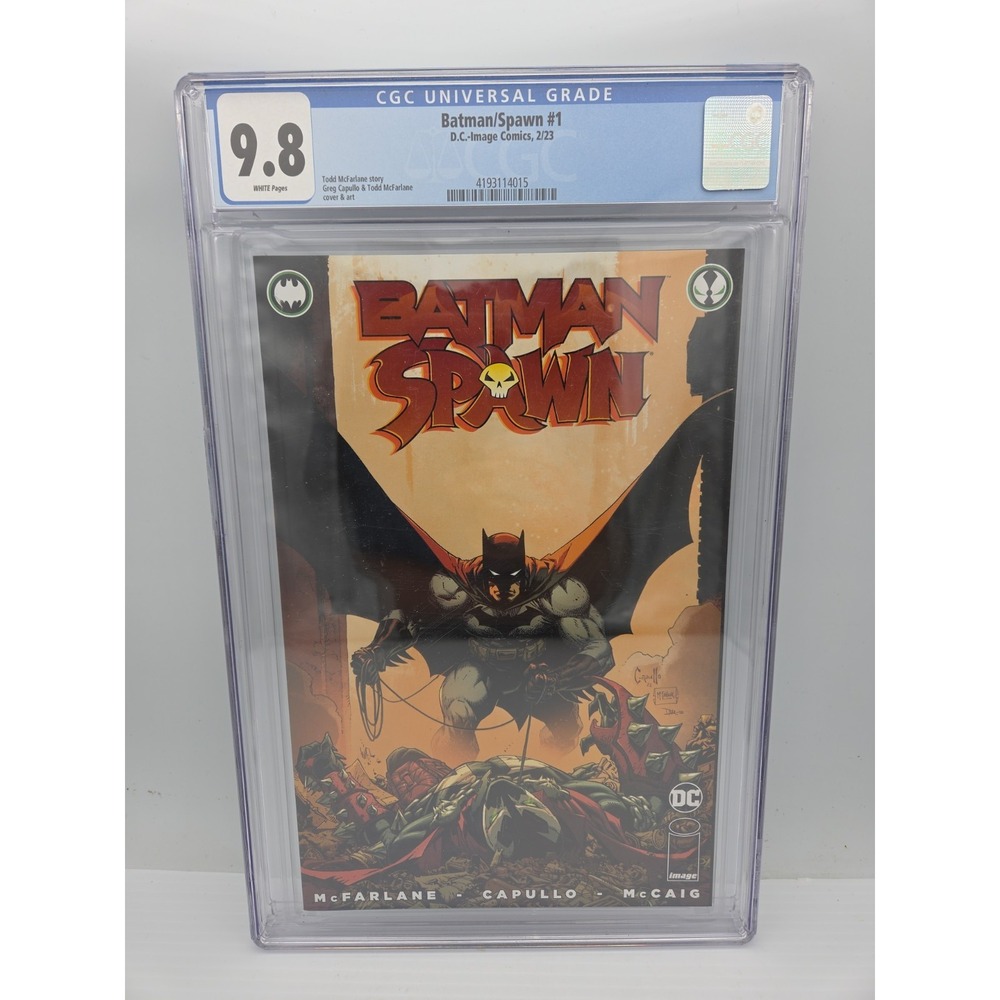 Batman Spawn #1 CGC 9.8 Cover A One-Shot DC Comics 2023 McFarlane Capullo